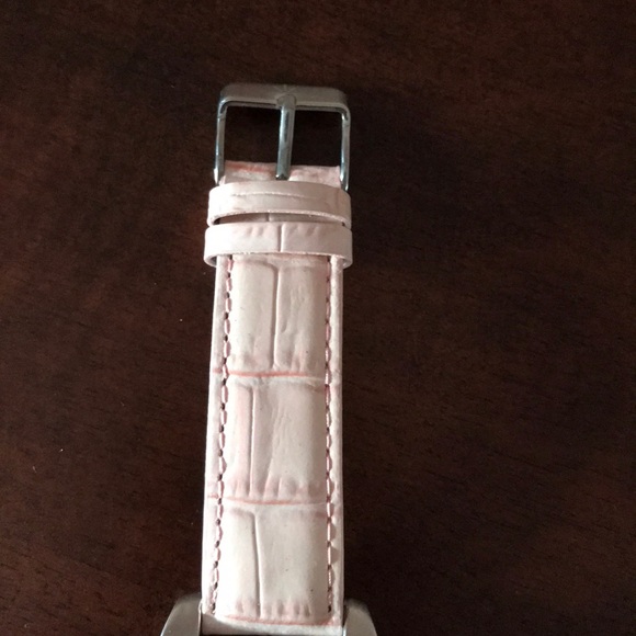 Isaac Mizrahi Watch with Leather Band